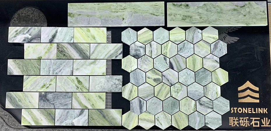 Mosaico in marmo naturale verde: aggiungere un tocco di poesia alla vita