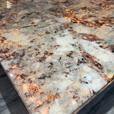 Alaska white granite table