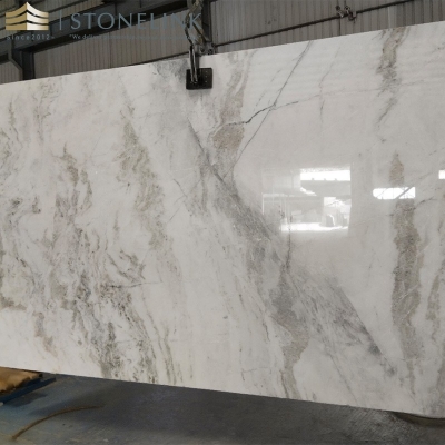 Bianco Oro marble slab