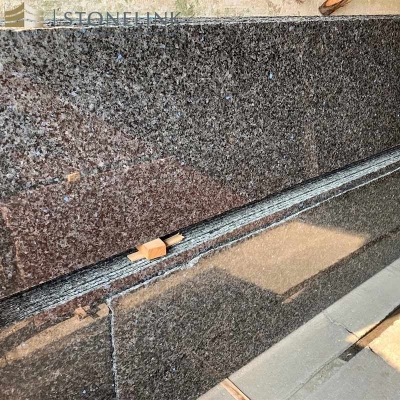 Blue Pearl granite cut to size