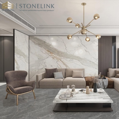 Calacatta gold marble slab