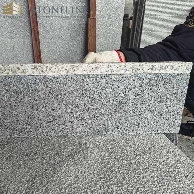 G654 grey granite stair steps