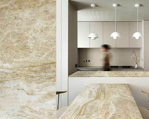 Dalle cucine agli hotel: come la quarzite del Taj Mahal è diventata un'icona del design globale