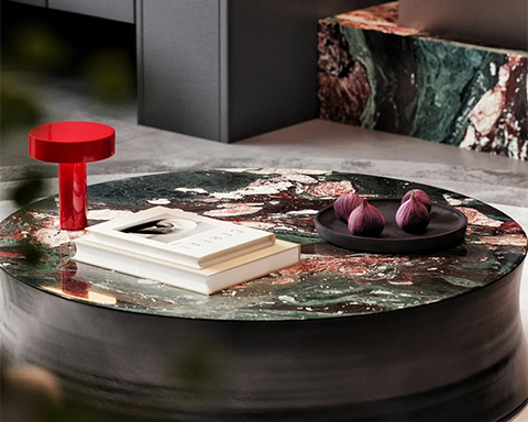 Serie Four Seasons Green Marble: varianti di colore e flessibilità di design