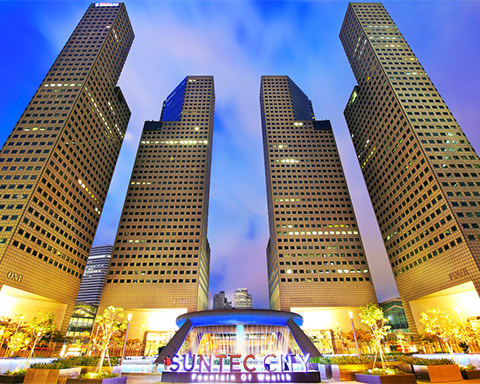 Torri per uffici Suntec City, Singapore
    