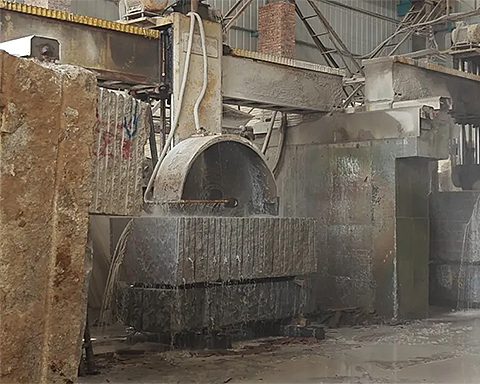 How to calculate the granite stone loss during processing?